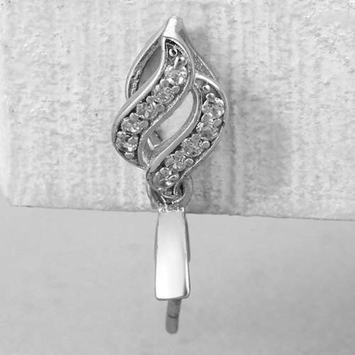 925 sterling silver crystal pendant bails