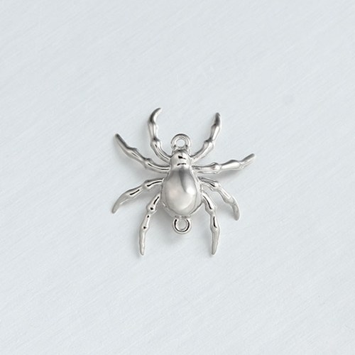 925 sterling silver Halloween spider charm