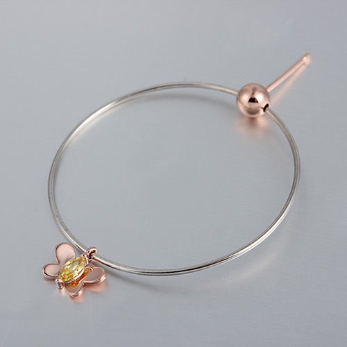 925 sterling silver butterfly ring earrings
