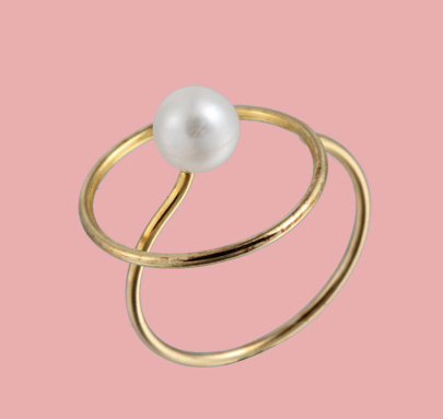 925 sterling silver pearl ring mounting