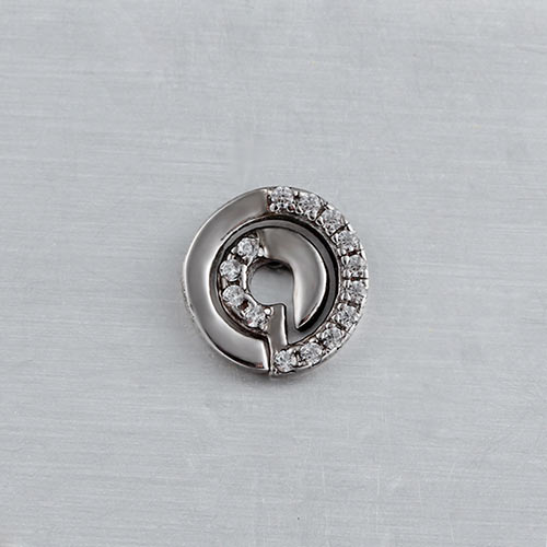 925 sterling silver cz round stud earrings