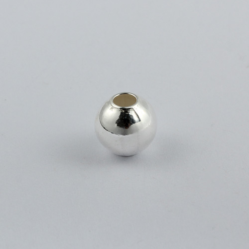 925 sterling silver 8mm smooth beads
