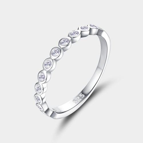 925 sterling silver cubic zirconia rings