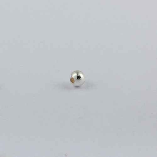 925 sterling silver 4mm smooth beads