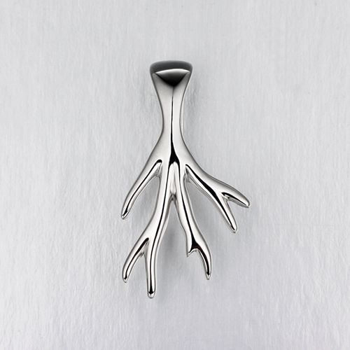 925 sterling silver tree pendant pinch bails