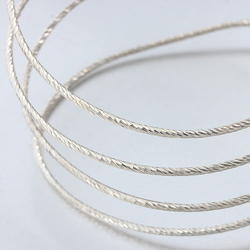 925 sterling silver twill cutting wires -0.6mm