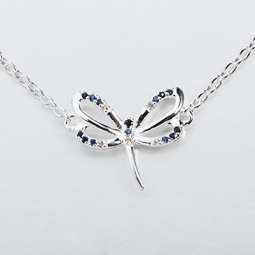 925 sterling silver gemstone butterfly bracelet