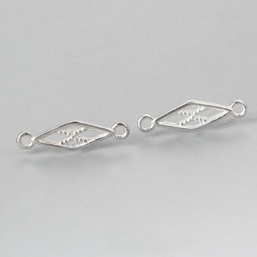 925 sterling silver diamond charms