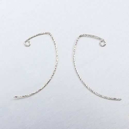 925 sterling silver cutting earring wires