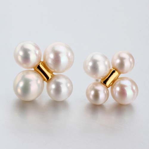 925 silver fresh water pearl stud earrings