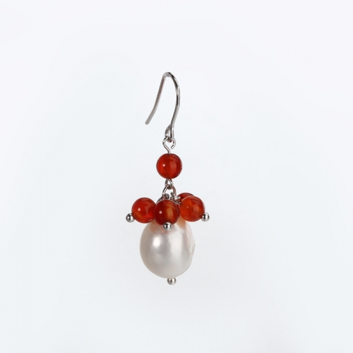 Renfook 925 sterling silver gemstone earrings for women