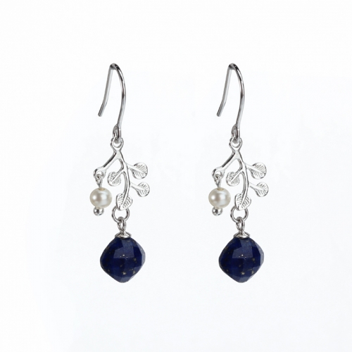 Renfook 925 sterling silver tree shape earrings jewelry 2020