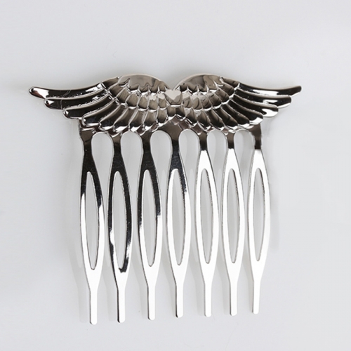 Renfook 925 sterling silver angel wing hair clip