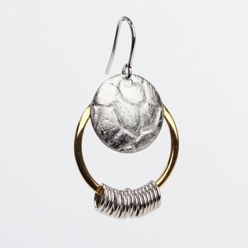 Renfook 925 sterling silver gold vermeil earrings