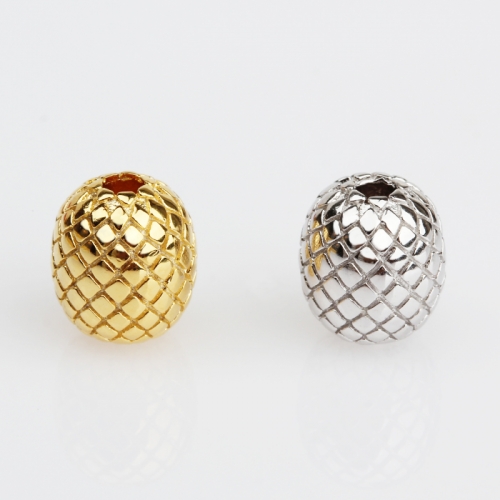 925 sterling silver pineapple beads for diy