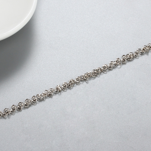 925 sterling silver jump ring chain