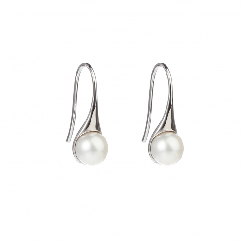 925 Sterling Silver Fresh Water Pearl Earring Hook