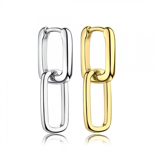 Sterling Silver 925 Polished Huggie Earring 2022 New Trend