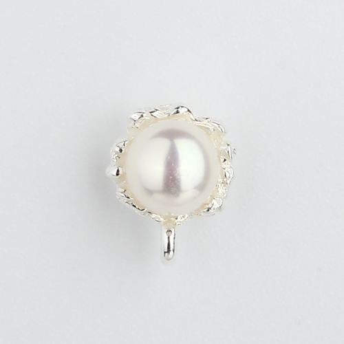 925 Sterling Silver Fresh Water Pearl Earrings Findings